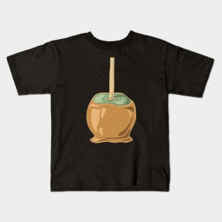 Sticky Caramel Apple Kids T-Shirt